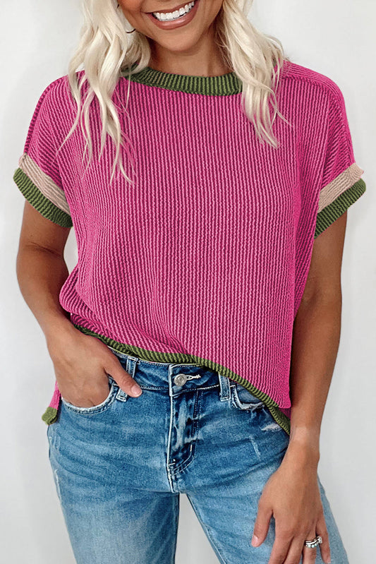 Rose Textured Top RTS