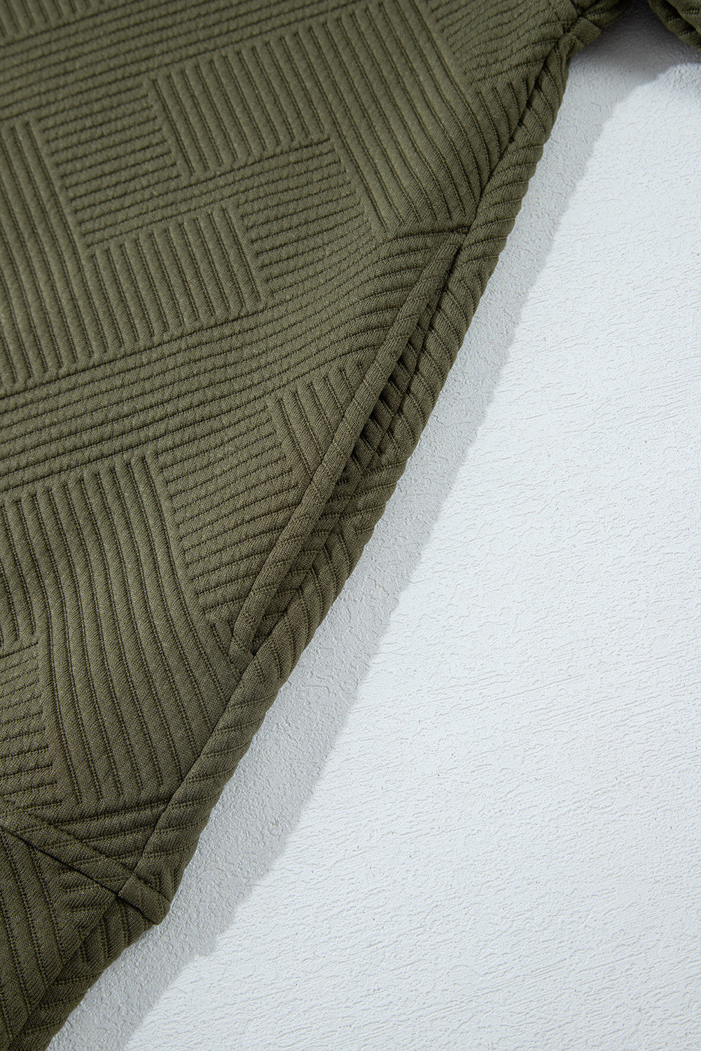 Textured Pocket Pullover